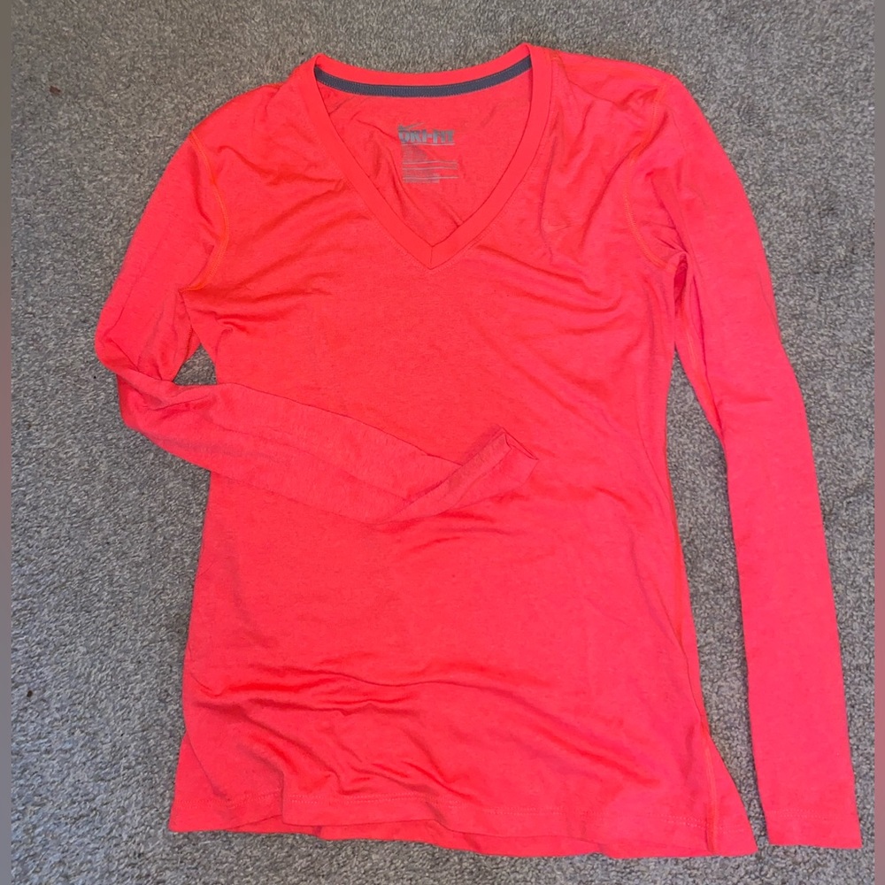 Nike Dri-fit Long Sleeve VNeck
